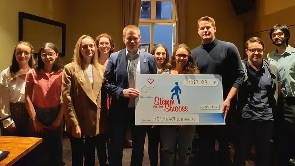 1987€ Donation to Stëmm vun der Stross