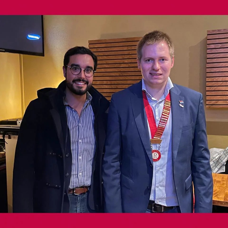 Rotaract Welcomed the Alderman of the Municipality of Echternach 2